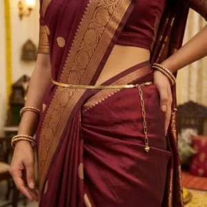 (1 পিস) একটা – Luxury Belly Chain (Gold)